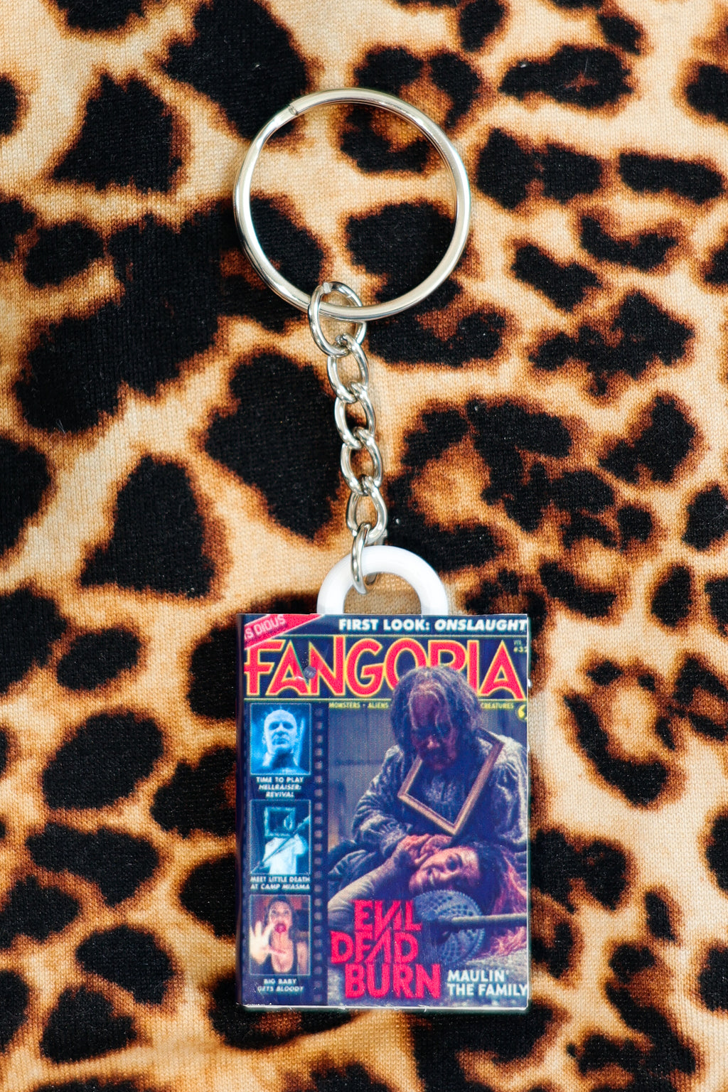 Fangoria Evil Dead Magazine keychain