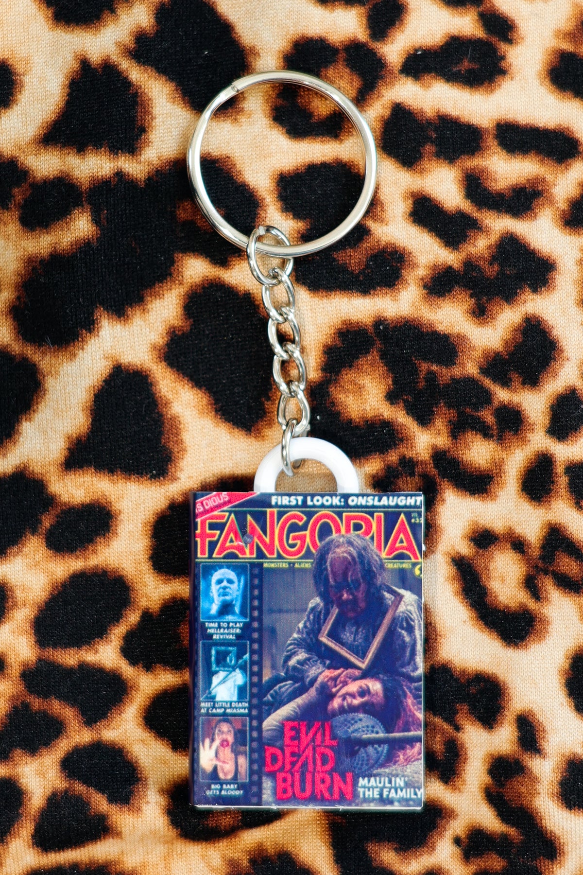 Fangoria Evil Dead Magazine keychain