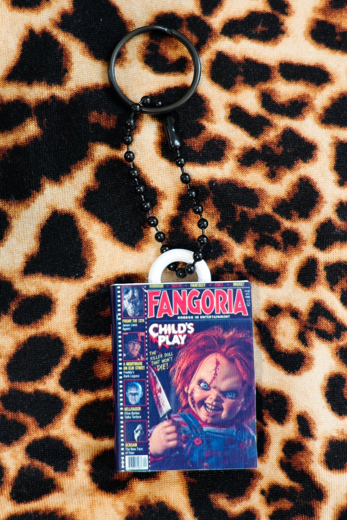 Fangoria Chucky , Childs Play Magazine Keychain