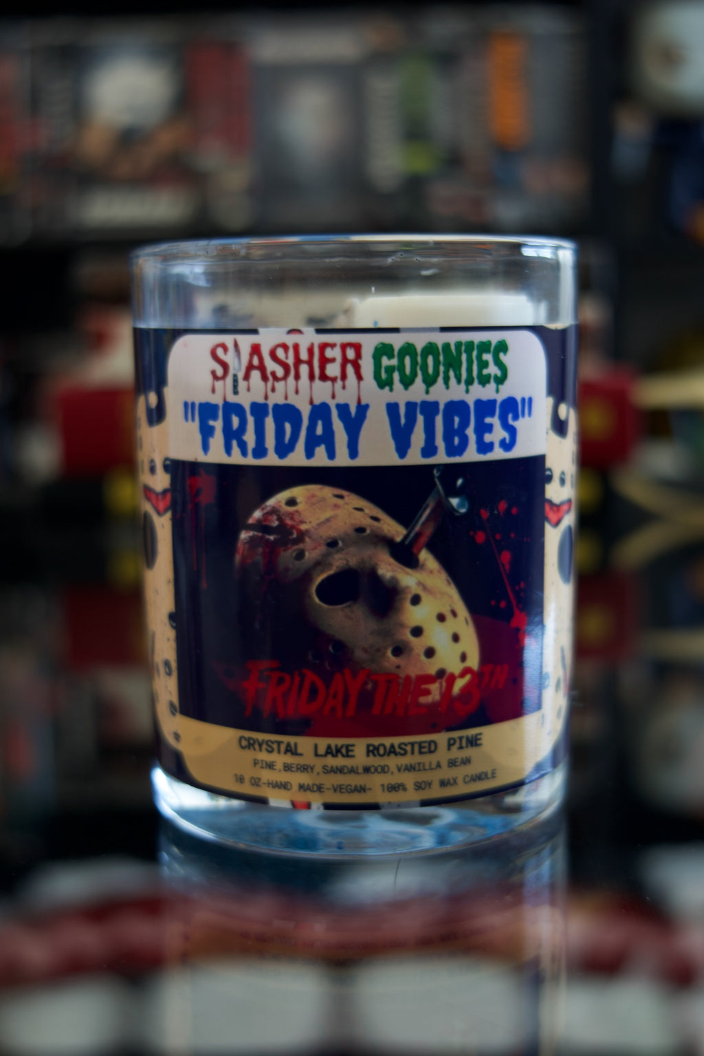 Jason Friday the 13th “Friday vibes” Candle