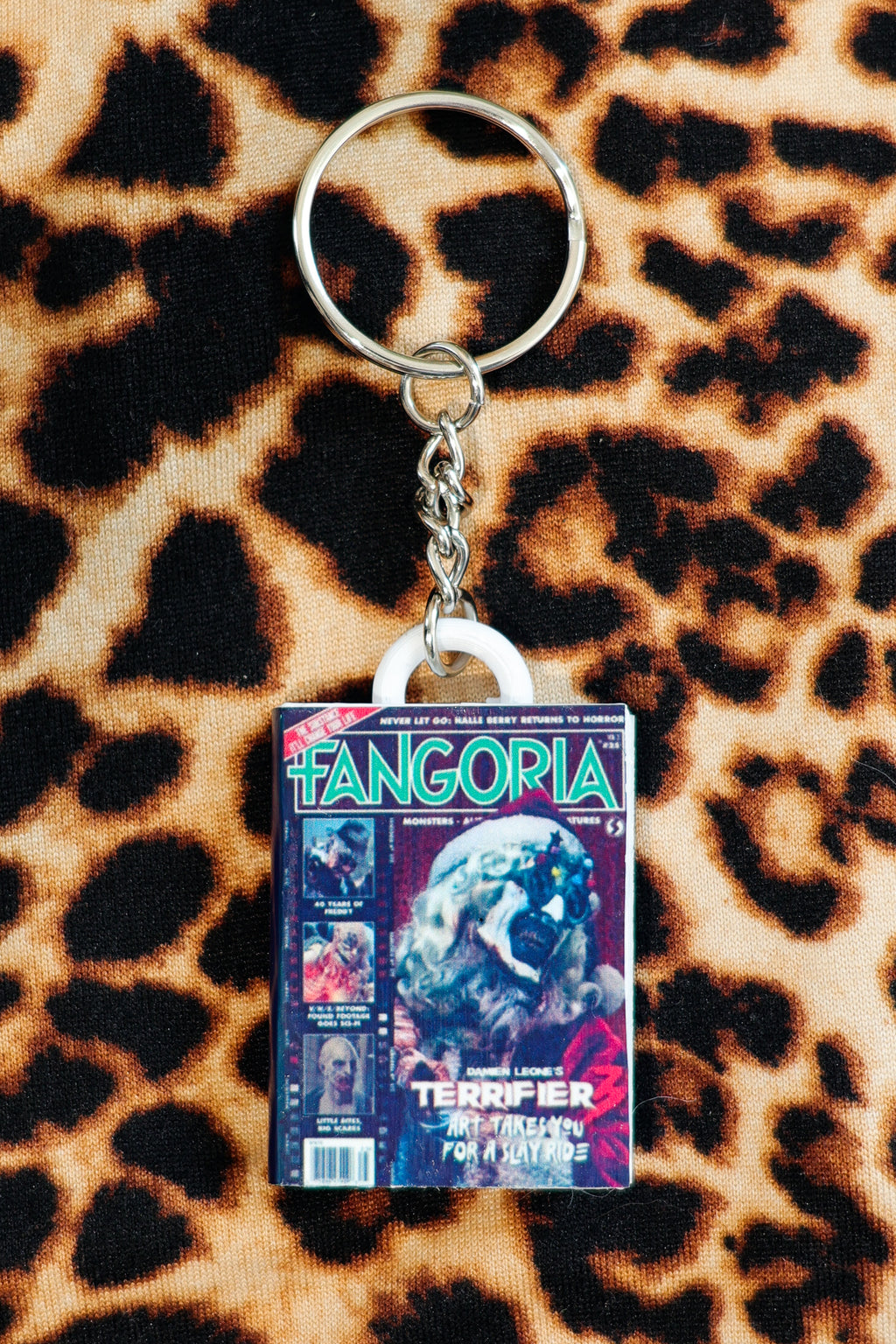 Fangoria Terrifer Magazine Keychain