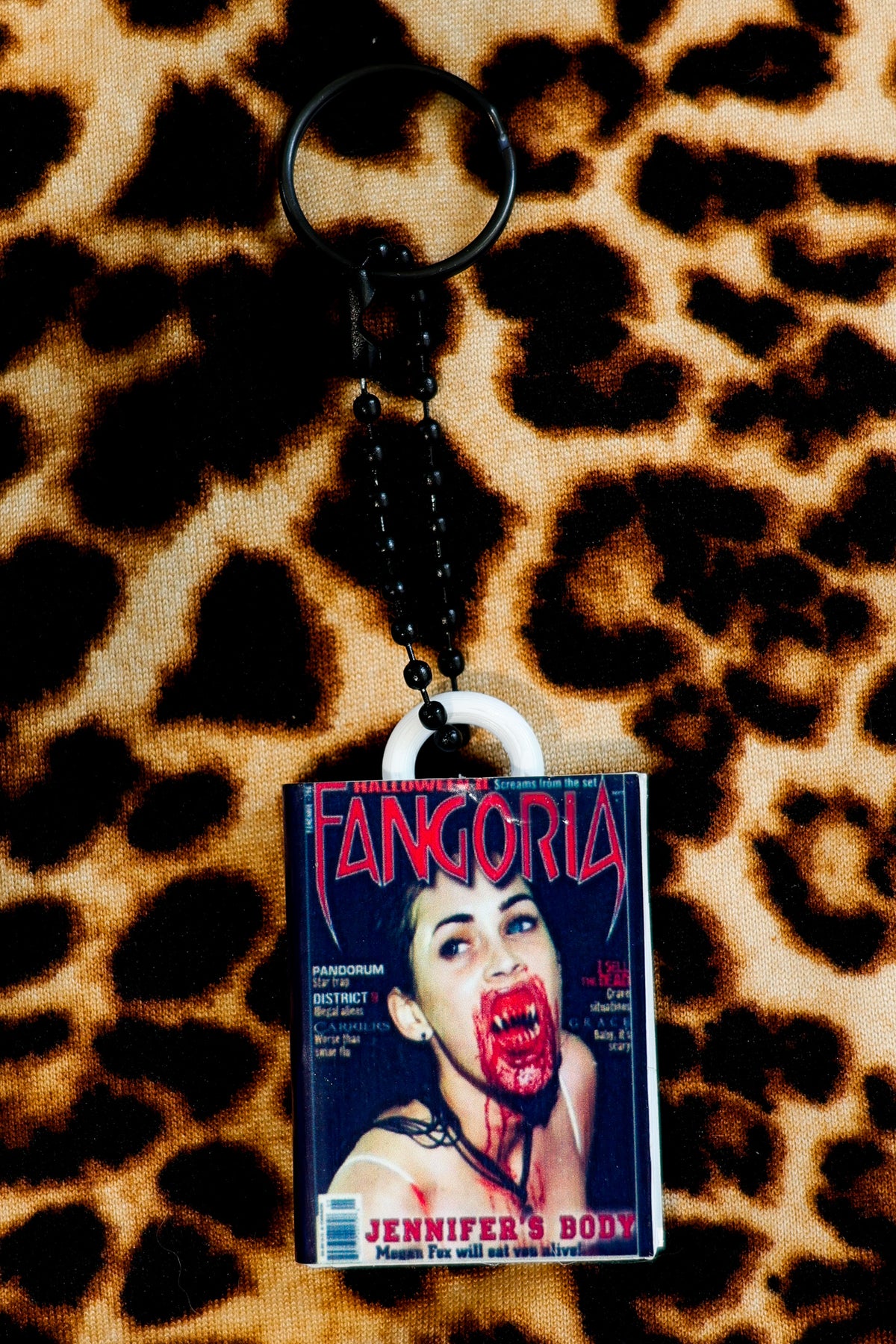 Fangoria Jennifer's Body Magazine Keychain