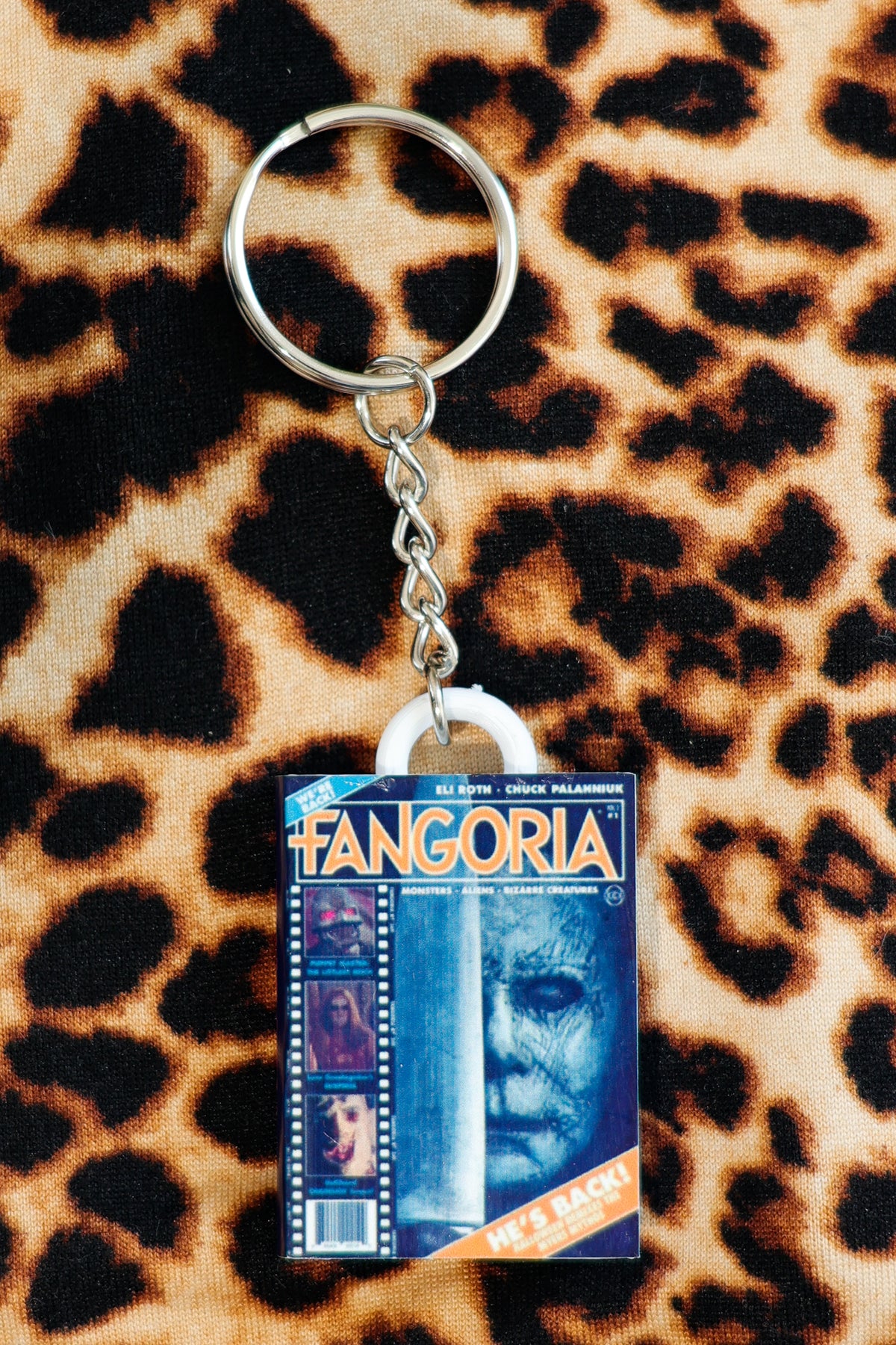 Fangoria Michael Myers Magazine Keychain