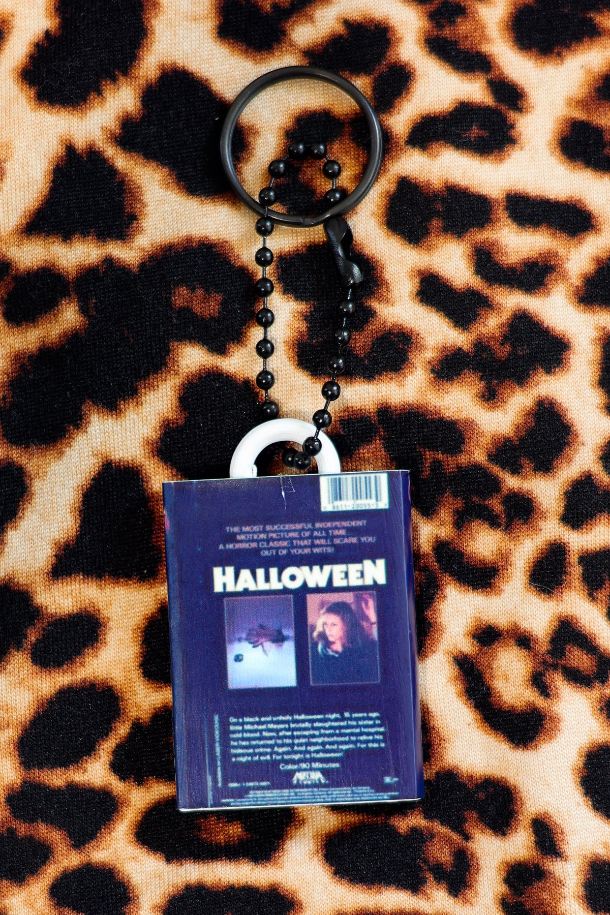 Halloween Michael Myers VHS Keychain