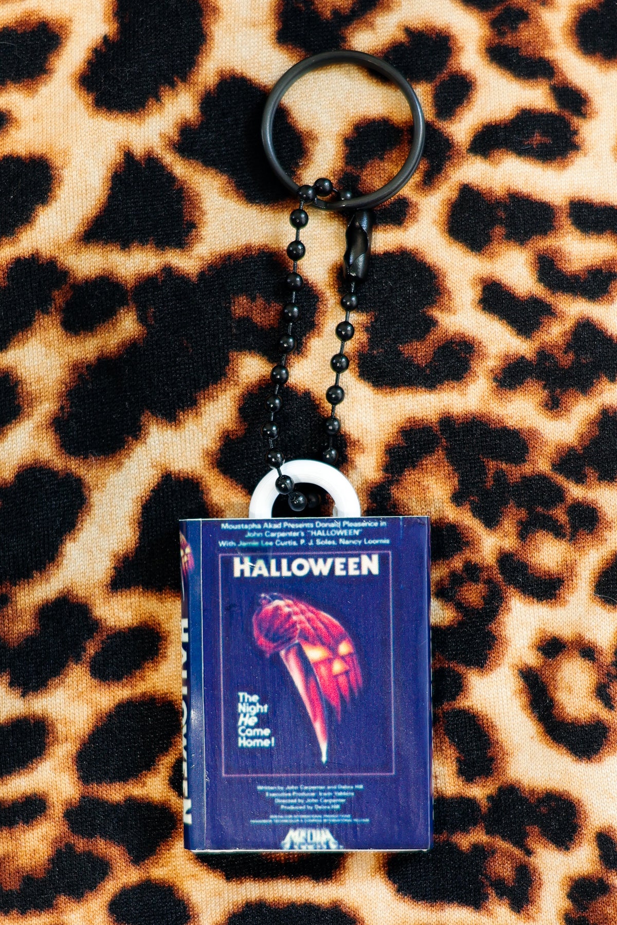 Halloween Michael Myers VHS Keychain