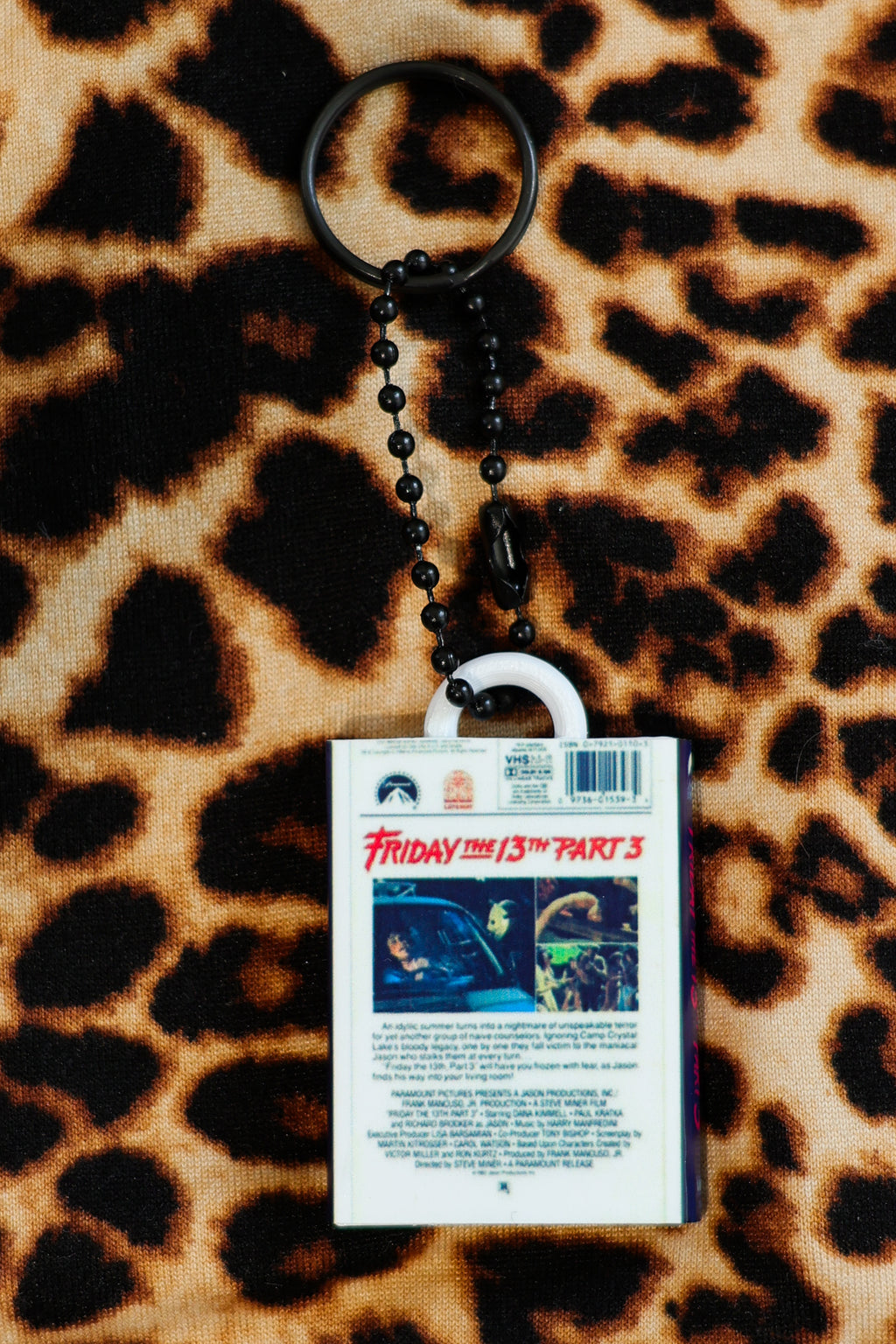 Jason, Friday the 13th VHS Keychain