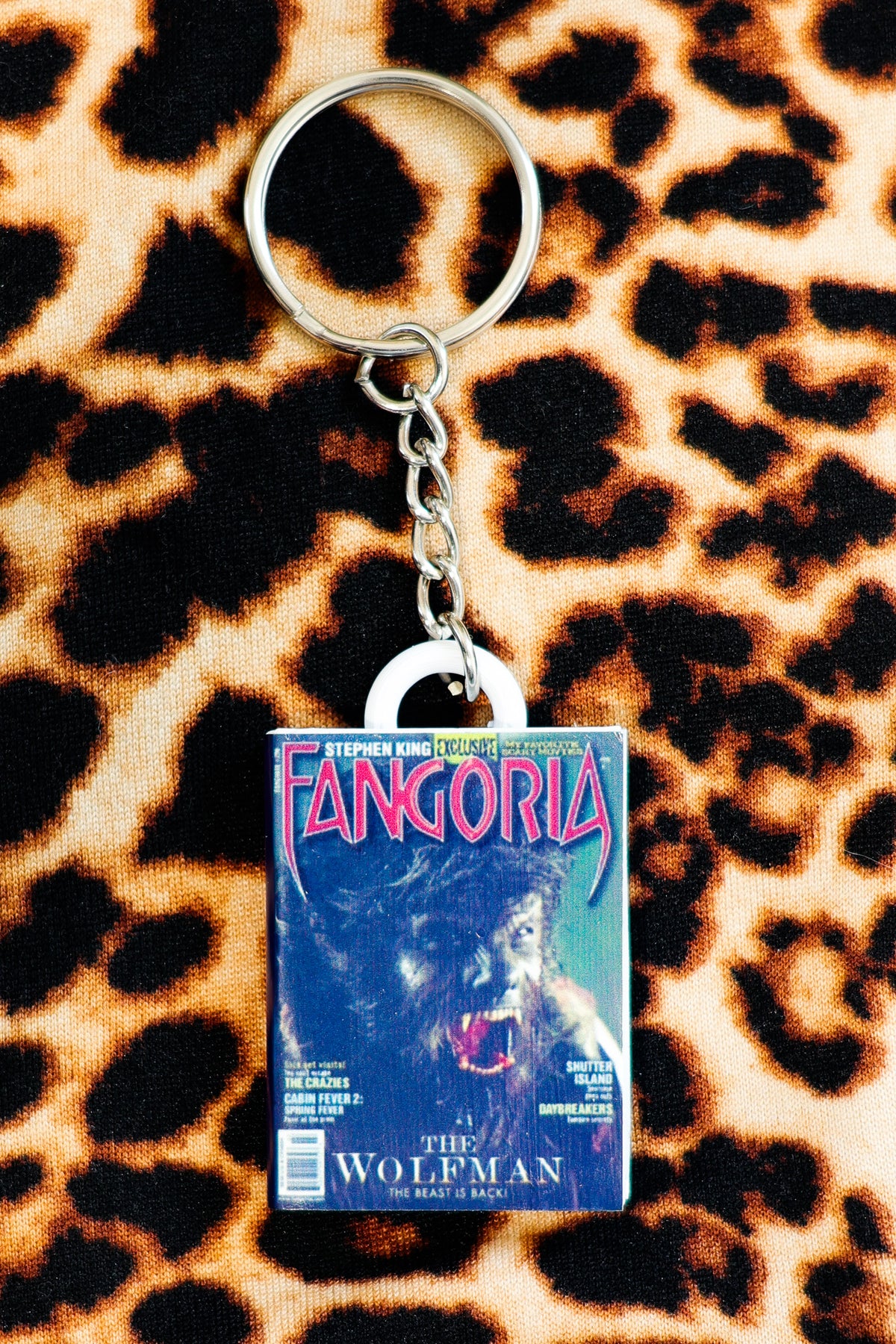 Fangoria The Wolfman Magazine Keychain