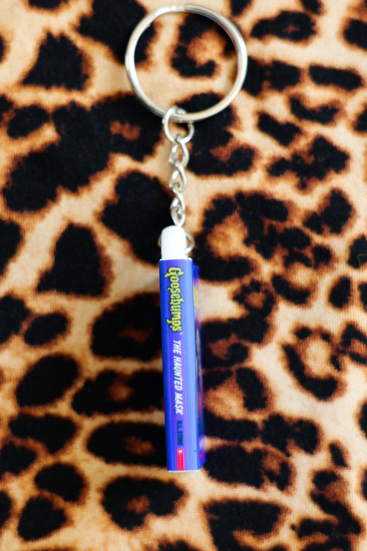 Goosebumps VHS Keychain