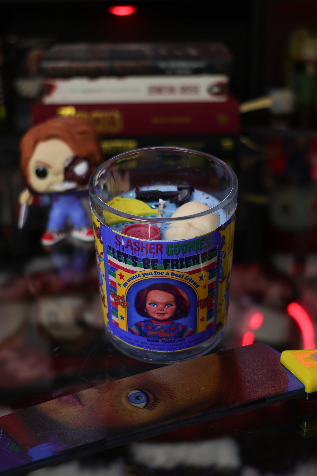 Chucky “Let’s be friends” Candle