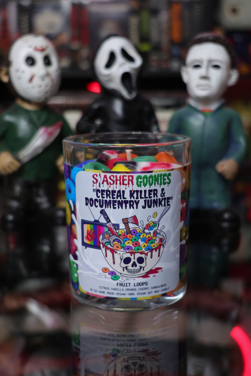 Cereal Killer; True crime & documentary junky Candle