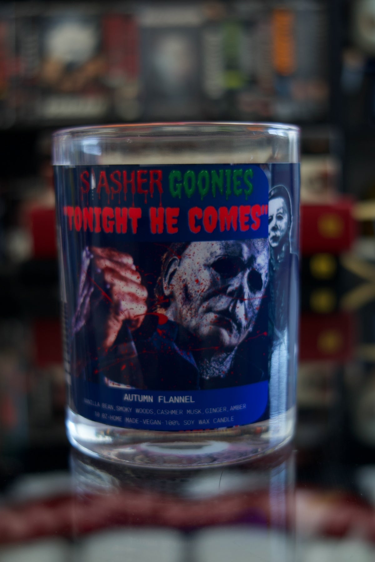Michael Myers “Tonight he comes” Candle
