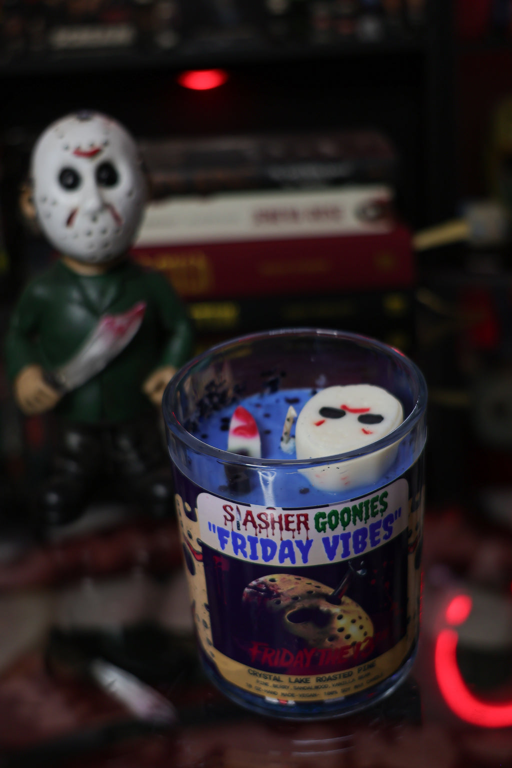 Jason Friday the 13th “Friday vibes” Candle
