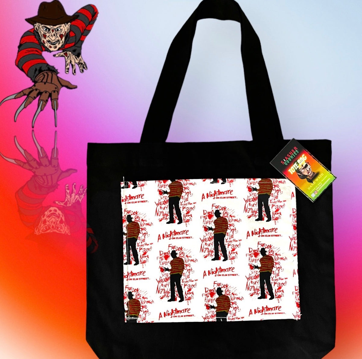 Freddy Krueger Tote Bag