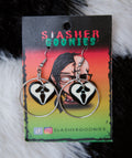 Ghostface Hoop Earrings