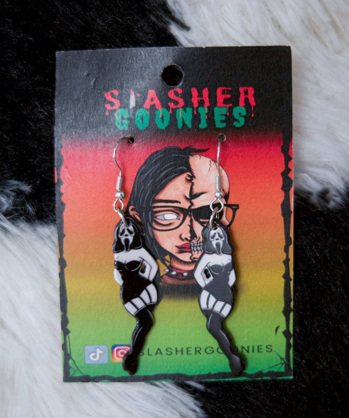 Ghostface Girl Earrings