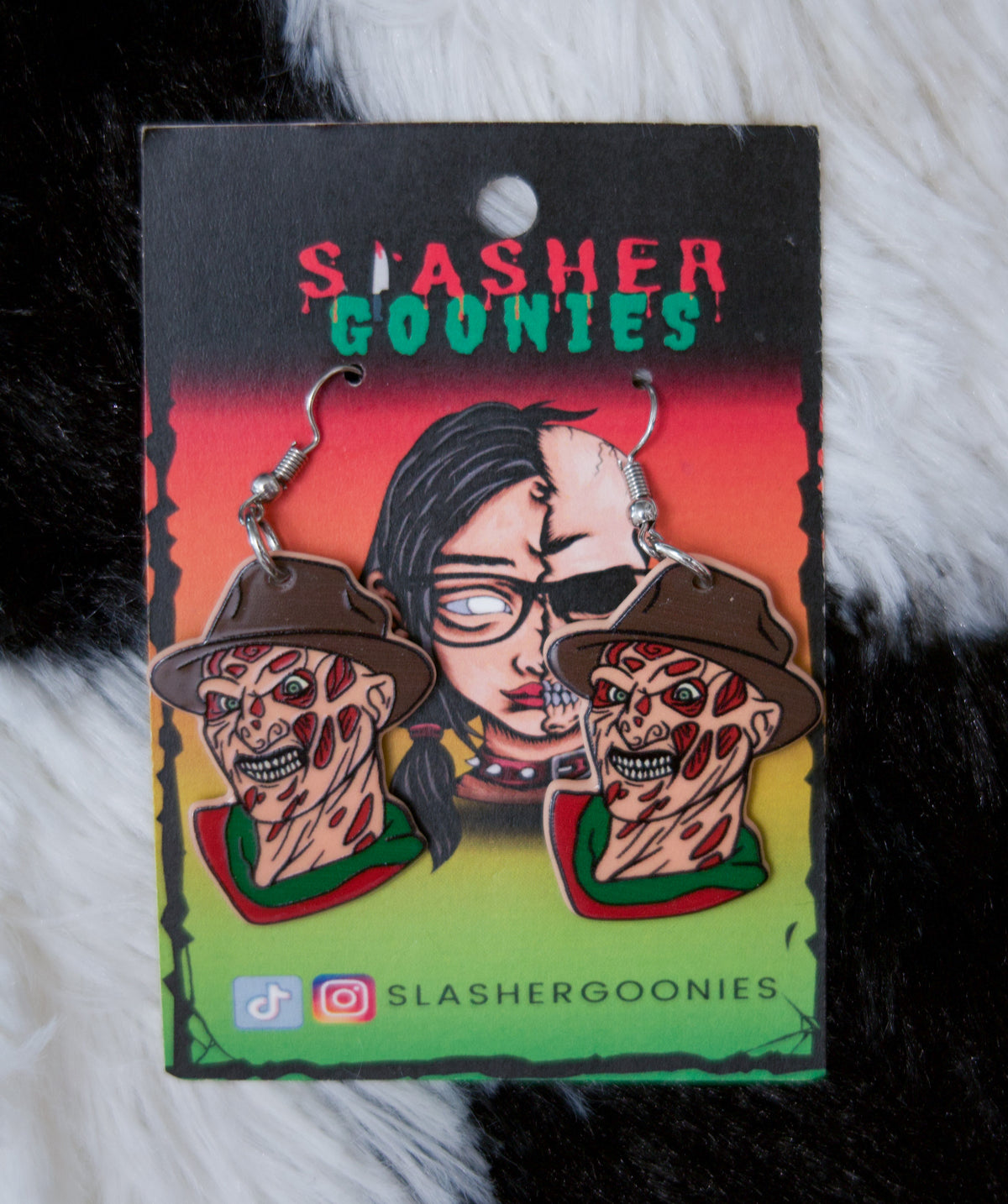 Freddy Krueger Earrings