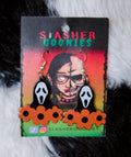 Ghostface Flower Earrings