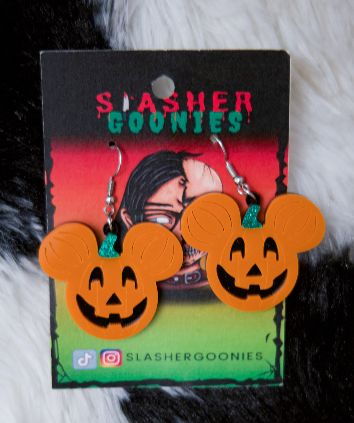 Halloween Disney Pumpkin Earrings (Chunky)