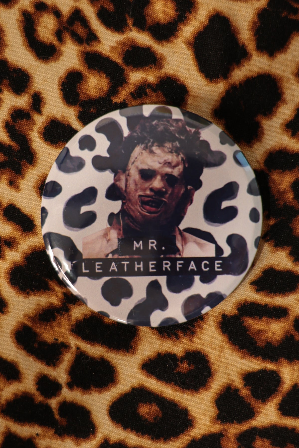 Leatherface Button